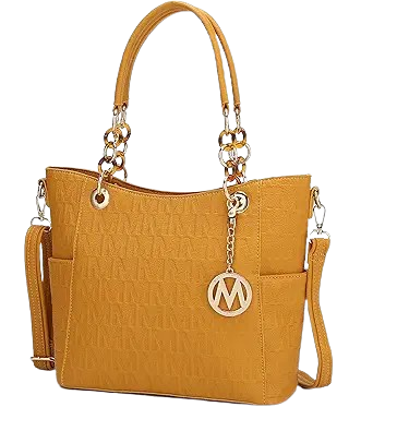 Vegan Leather Handbag Purse Top-Handle Crossbody Bag